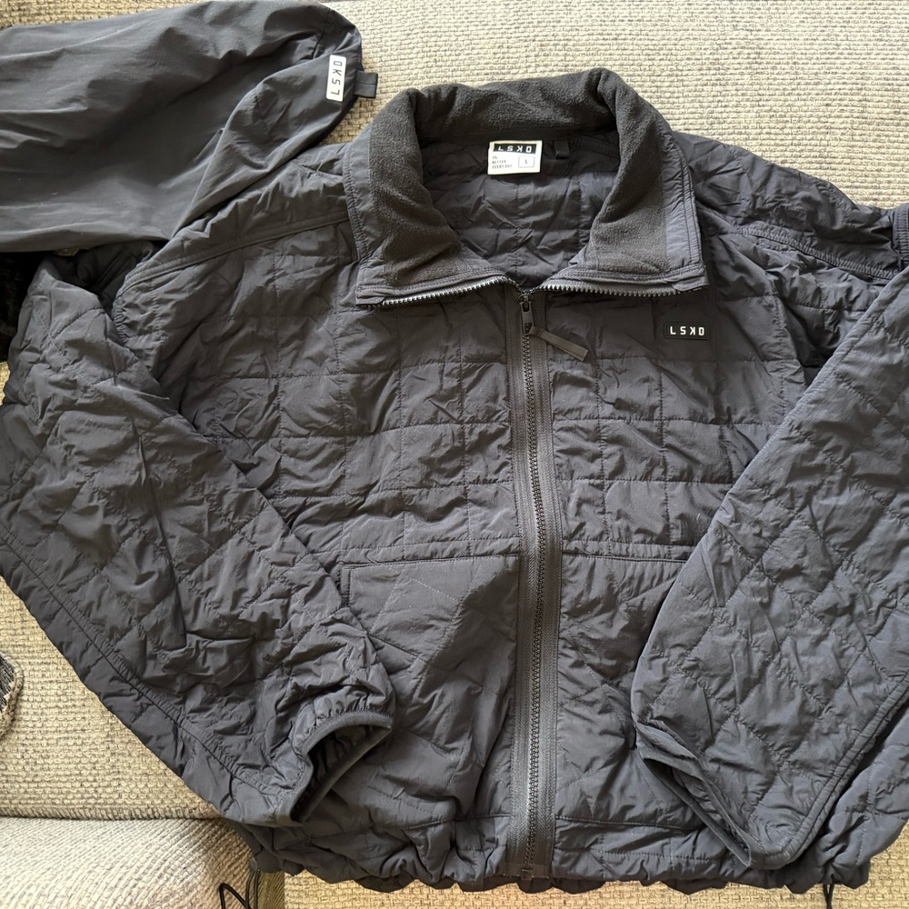 LSKD black Thrive Jacket